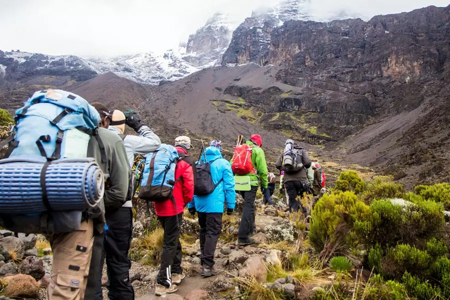 Climbing Mount Kenya