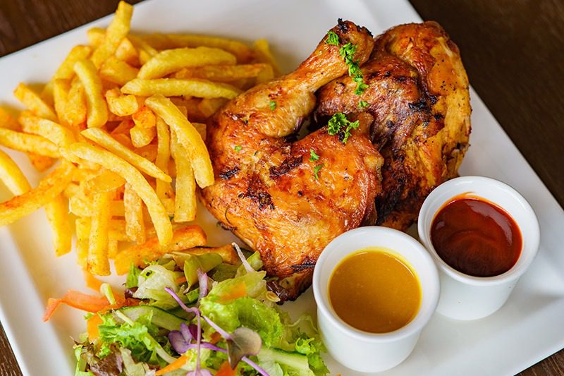 Hotel No. 5 Entebbe: Amazing Boutique Stay 10 Minutes From the Airport Meal at the restaurant of Hotel No. 5 Entebbe