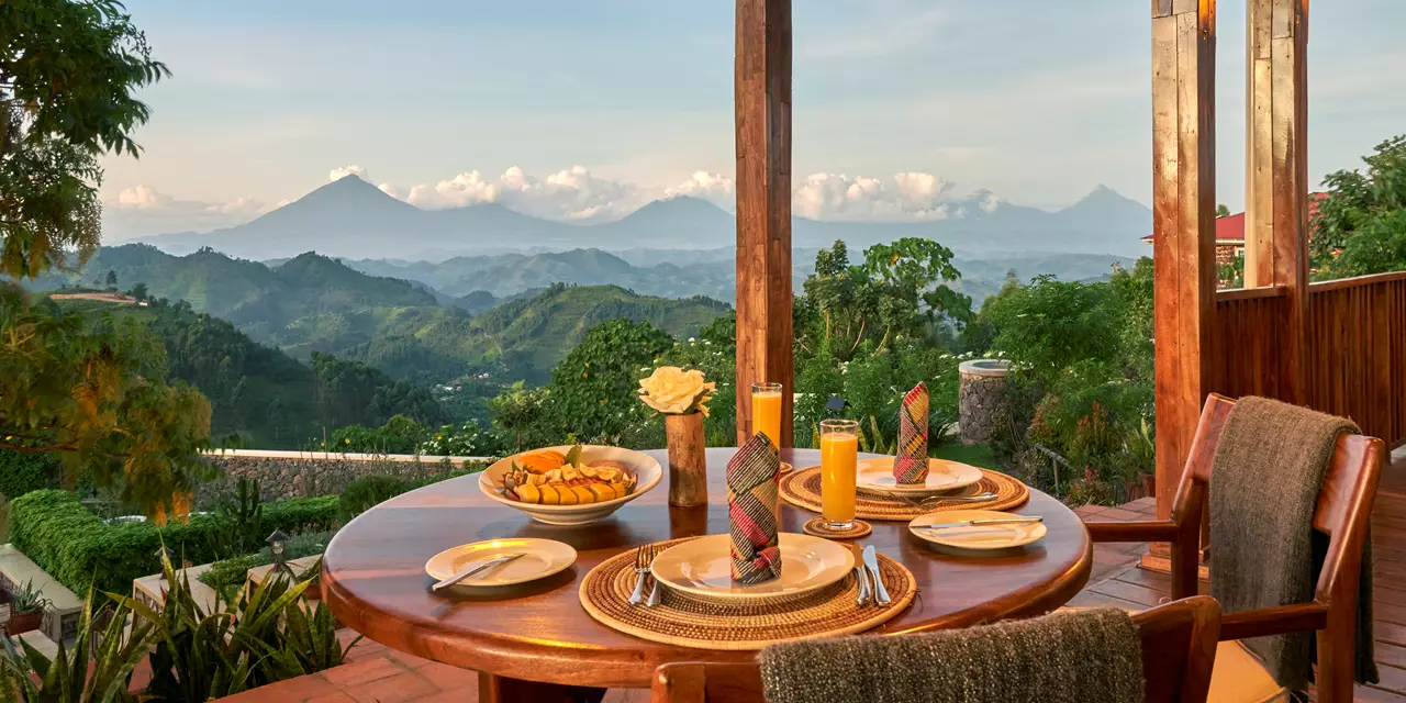 Bwindi Impenetrable rainforest, home of the mountain gorilla